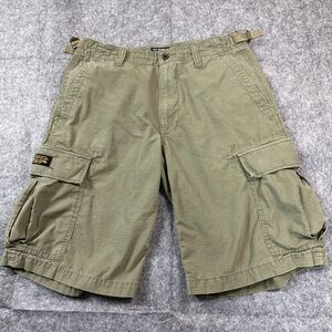 Polo Ralph Lauren Cargo Shorts Mens 32 Green Military‎ Surplus Fatigue Utility